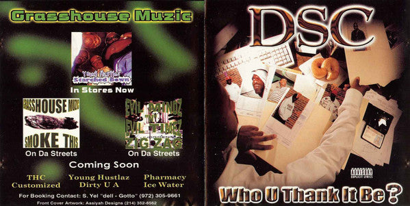DSC (6) : Who U Thank It Be? (CD, Album)