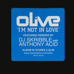 Olive : I'm Not In Love (12", Promo)