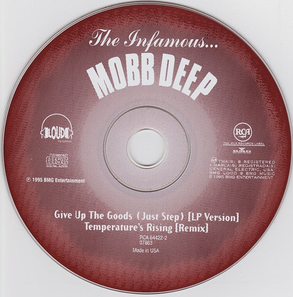 Mobb Deep : Temperature's Rising / Give Up The Goods (Just Step) (CD, Single)