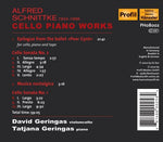 David Geringas - Epiloge from the Ballet / Cello Sonata (CD)