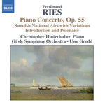 the album cover for Christopher Hinterhuber - Piano Concertos 2 / Concerto Op 55