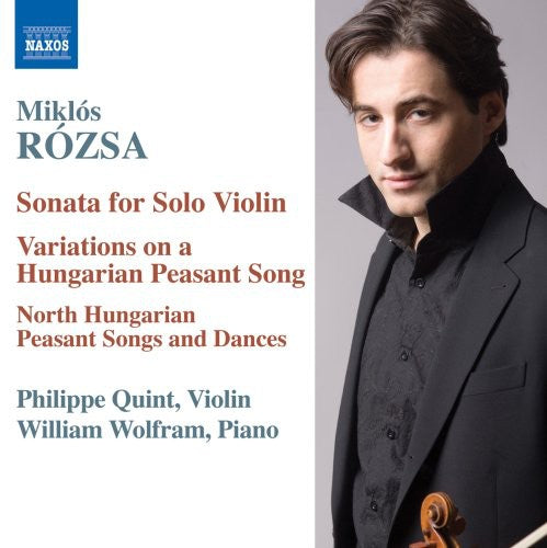 the album cover for Philippe Quint - Music for Violin & Piano Sonata Op 40