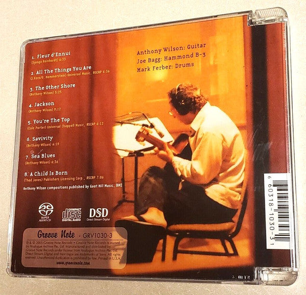 The Anthony Wilson Trio : Savivity (SACD, Hybrid)