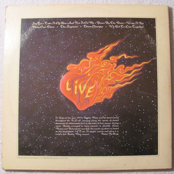Buddy Miles : Buddy Miles Live (2xLP, Album, San)