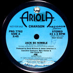 Chanson : Jack Be Nimble (12", Promo)
