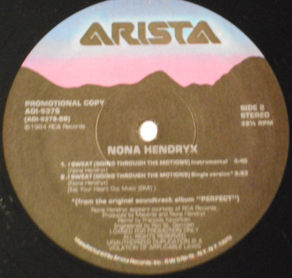 Nona Hendryx : I Sweat (Going Through The Motions) (12", Maxi, Promo)
