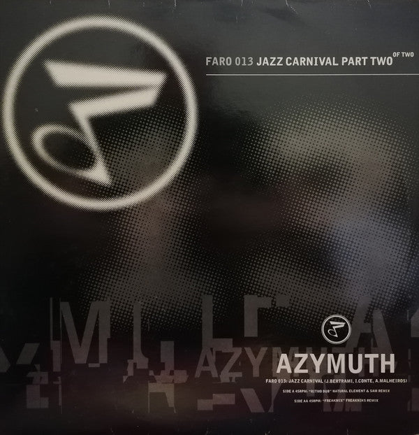 Azymuth : Jazz Carnival Part Two Of Two (12")