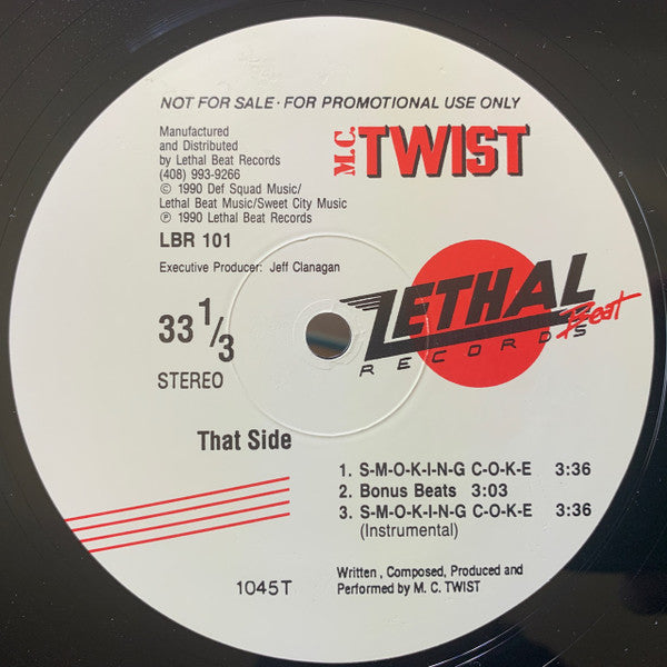 MC Twist : Step-Off (12", Promo)