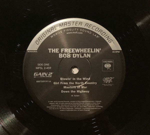 Bob Dylan : The Freewheelin' Bob Dylan (2x12", Album, Mono, Ltd, Num, RE, RM, 180)