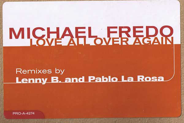 Michael Fredo : Love All Over Again (12", Promo)