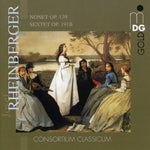 the album cover for J. RHEINBERGER - Nonet Sextet
