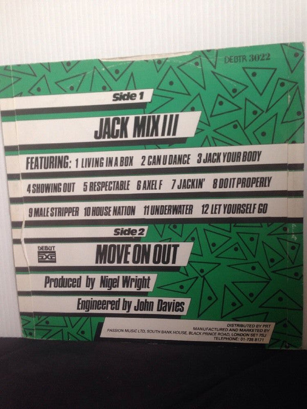 Mirage (12) : Jack Mix III (12", P/Mixed)