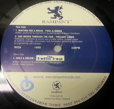 Paul & Doran / Twilight Lords / The Coffee Boys : Untitled (12")