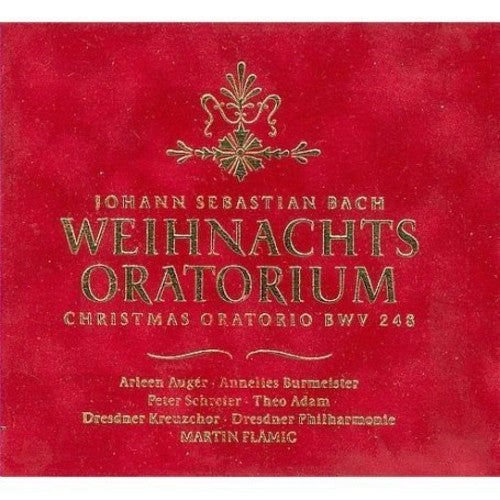 the album cover for J.S. Bach - Christmas Oratorio