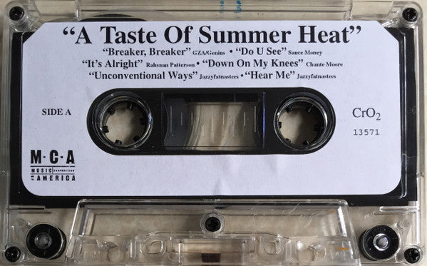 Various : A Taste Of Summer Heat (Cass, Promo, Smplr)