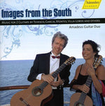 the album cover for Amadeus Guitar Duo - Images from the South