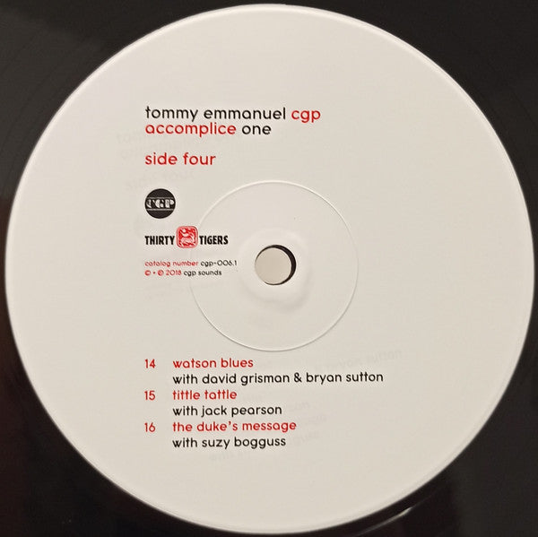 Tommy Emmanuel CGP* : Accomplice One (2xLP, Album)
