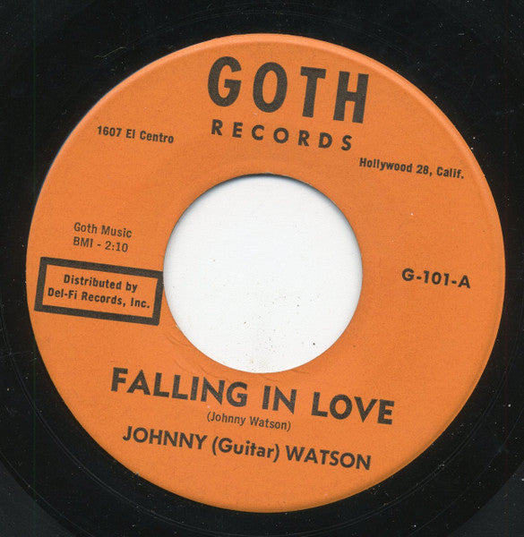 Johnny (Guitar) Watson* : Falling In Love / Rat Now (7")
