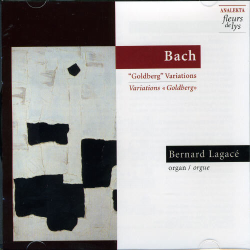 the album cover for Bernard Lagacé - Variations Goldberg