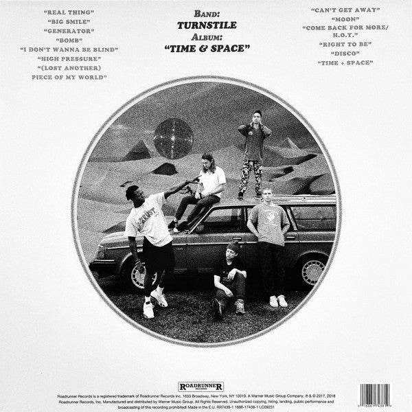 Turnstile (2) : Time & Space (LP, Album, Ltd, Whi)