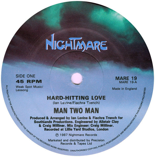 Man Two Man* : Hard-Hitting Love (12")
