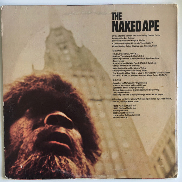 Jimmy Webb : The Naked Ape (LP, Album, Promo)