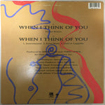 Janet Jackson : When I Think Of You (Dance Remix) (12", Single, Bla)