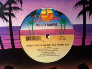 Kelly Marie : Feels Like I'm In Love / Love's Got A Hold On You (12", RE)