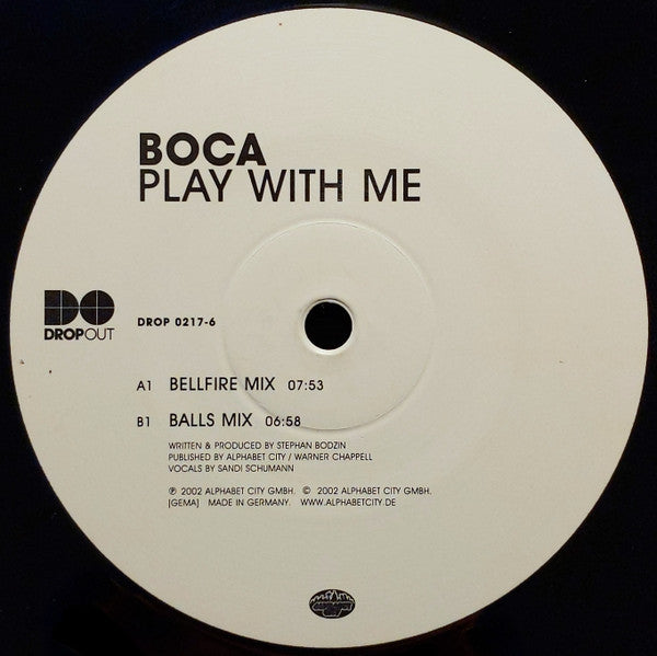 Boca : Play With Me (12")