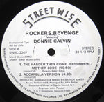 Rockers Revenge Featuring Donnie Calvin : The Harder They Come (12", Promo)