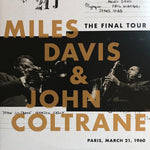 Miles Davis & John Coltrane : The Final Tour: Paris, March 21, 1960 (2xLP, Club, RE, RM, 180)