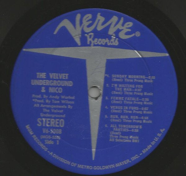 The Velvet Underground & Nico (3) : The Velvet Underground & Nico (LP, Album, RP, Eas)