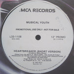 Musical Youth : Heartbreaker (12", Promo, Glo)