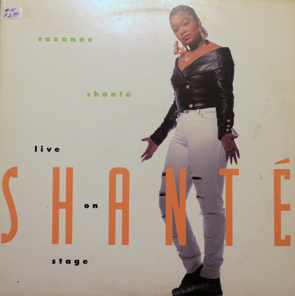 Roxanne Shanté : Live On Stage (12", Promo)