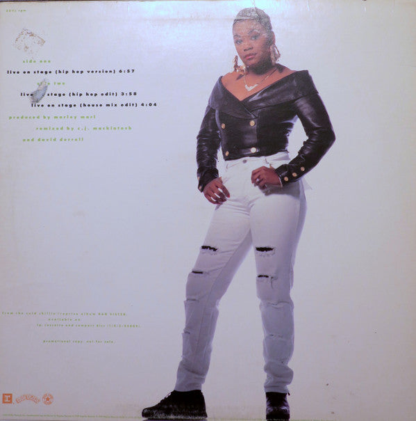 Roxanne Shanté : Live On Stage (12", Promo)