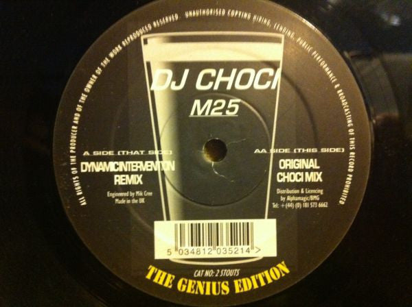 DJ Choci* : M25 (12")