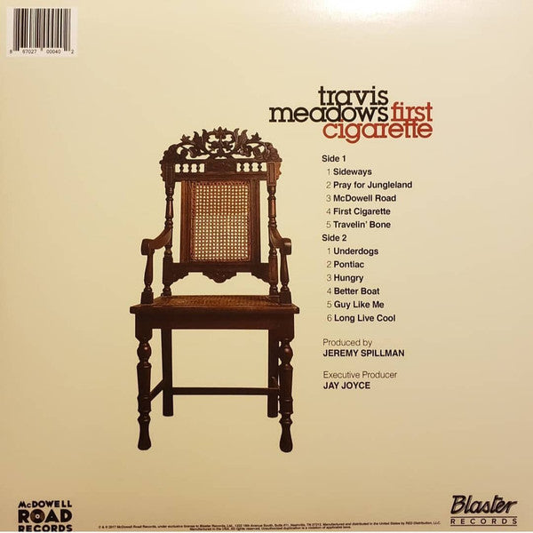 Travis Meadows : First Cigarette (LP, MP)