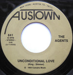The Agents (10) : Space-Touch / Unconditional Love (7", Single)