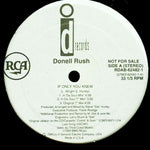 Donnell Rush : If Only You Knew (12", Promo)