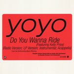 Yo Yo* Featuring Kelly Price : Do You Wanna Ride (12", Promo)