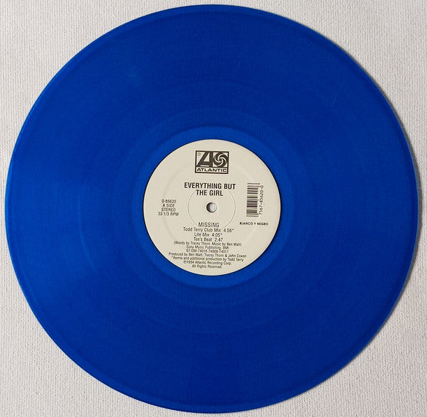 Everything But The Girl : Missing (The Bootleg Mixes!) (12", Blu)