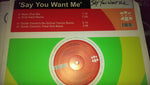 Damian Wild : Say You Want Me (12")