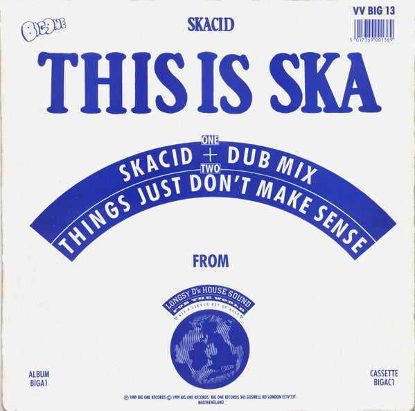 Longsy D's House Sound* : This Is Ska (12")