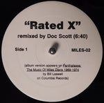 Miles Davis : Rated X (12")