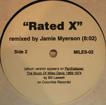 Miles Davis : Rated X (12")