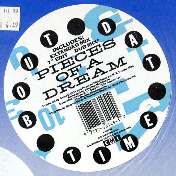 Pieces Of A Dream : 'Bout Dat Time (12")