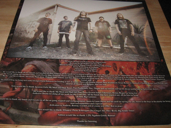 Organectomy : Domain Of The Wretched (LP, Album, RE, Pur)