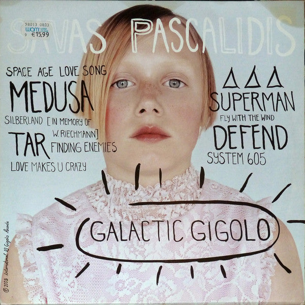 Savas Pascalidis : Galactic Gigolo (2xLP, Album)