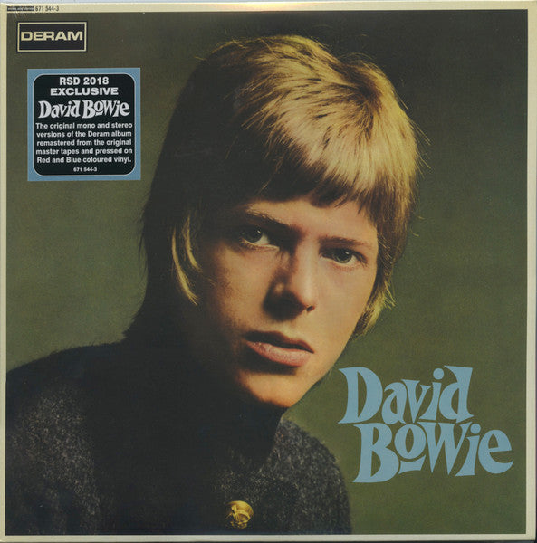 David Bowie : David Bowie (LP, Album, Mono, Blu + LP, Album, Red + RSD, Comp,)
