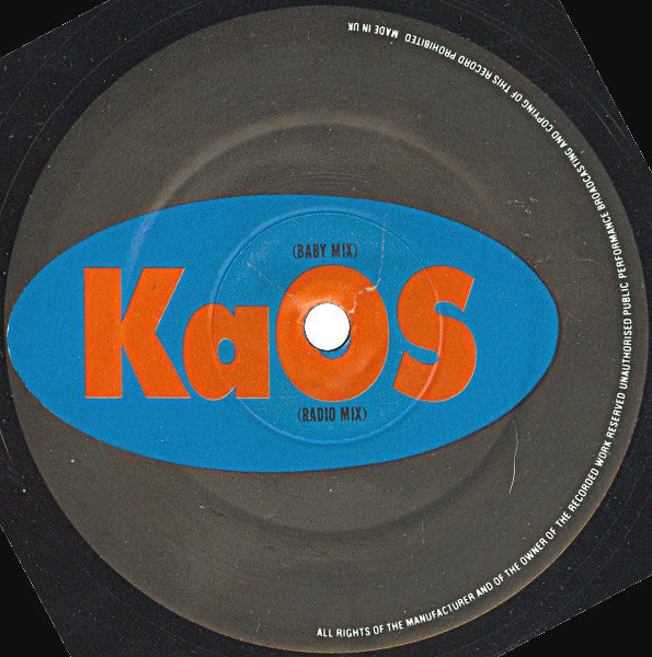Dr. Baker : Kaos (12", Bla)
